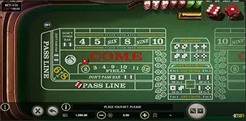 playing craps image